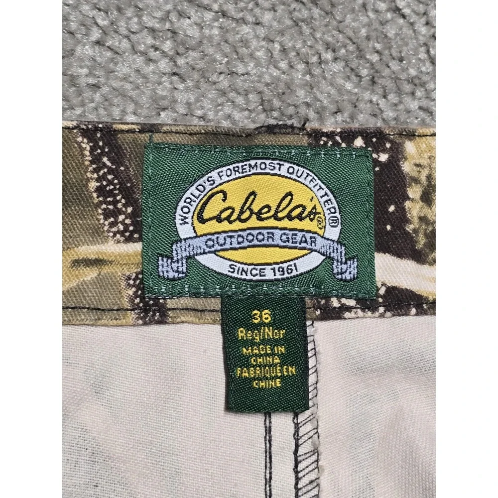 Y2K Cabela's Advantage‎ Wetlands Camouflage Duck Hunting Pants Mens Size 36x32